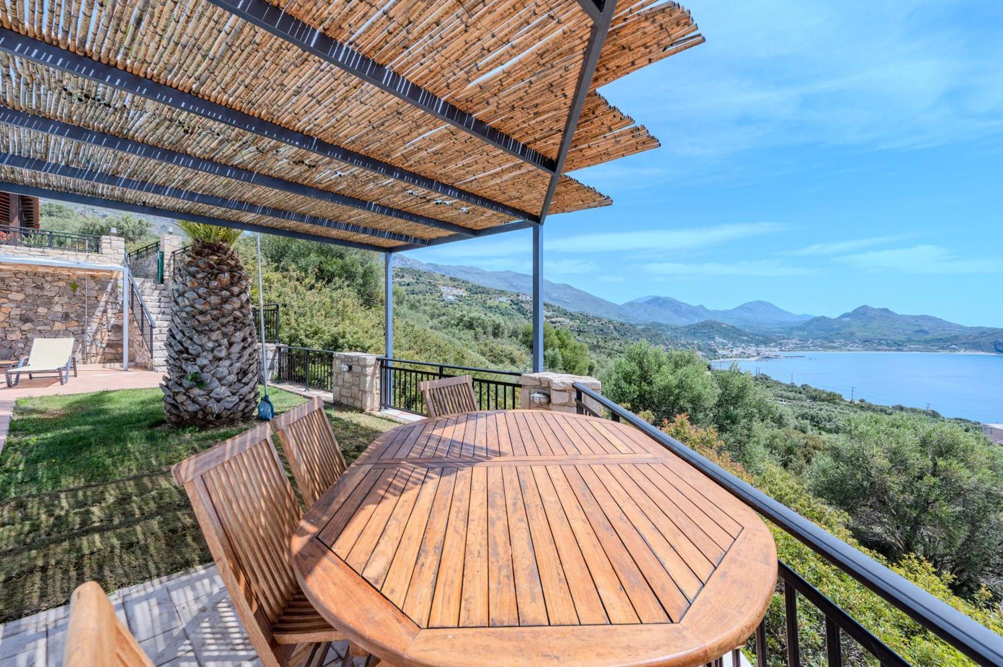 فيلا Souda Bay Loggia Sellía المظهر الخارجي الصورة